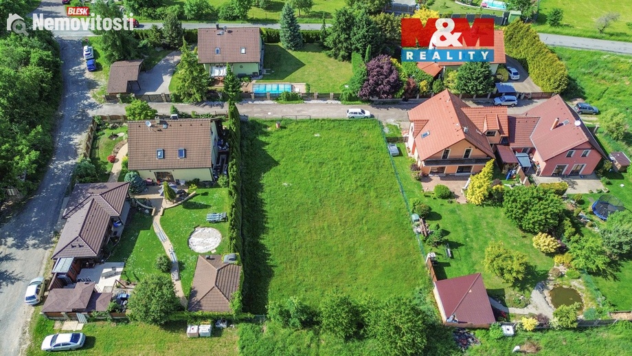 Prodej stavebního pozemku 996 m², Zruč-Senec