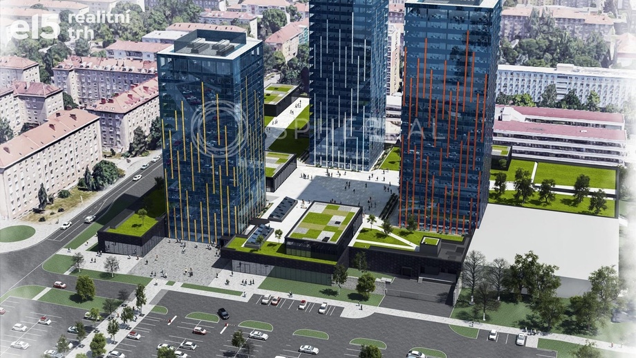 Pronájem kanceláře, 270 m² - Brno - Veveří
