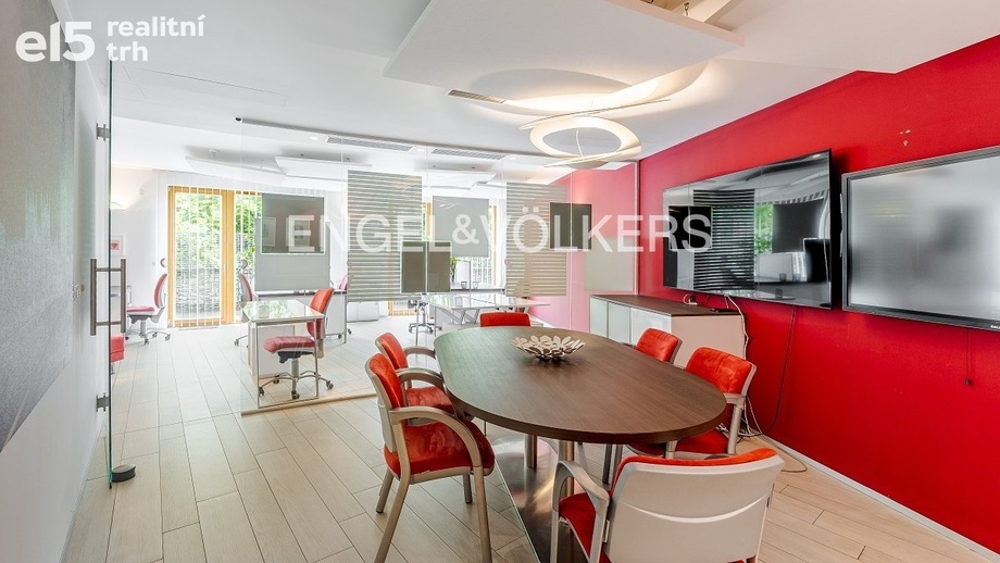 Pronájem kanceláře, 83 m² - Praha - Smíchov