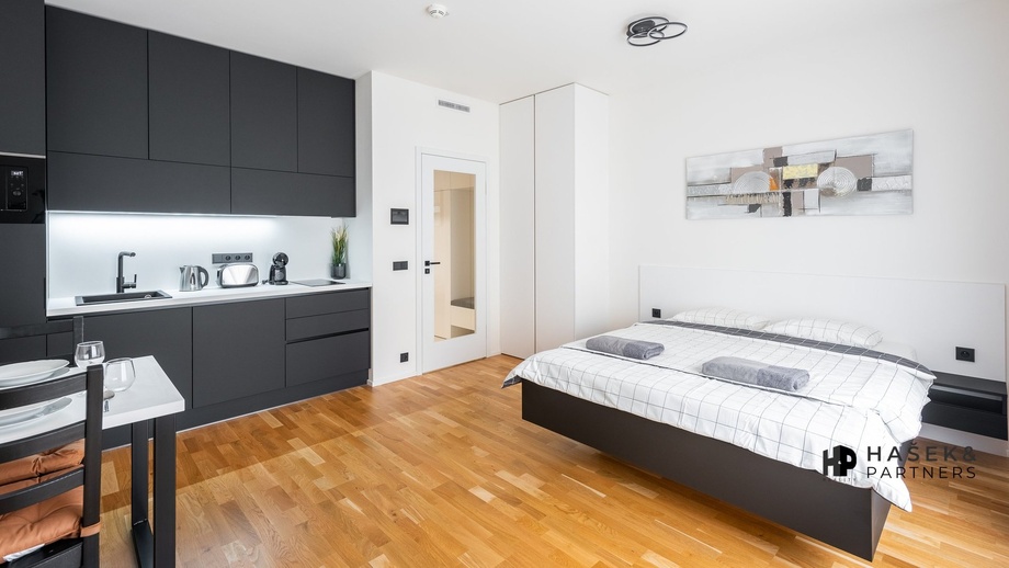 Pronájem bytu 1+kk 28 m², Praha - Smíchov