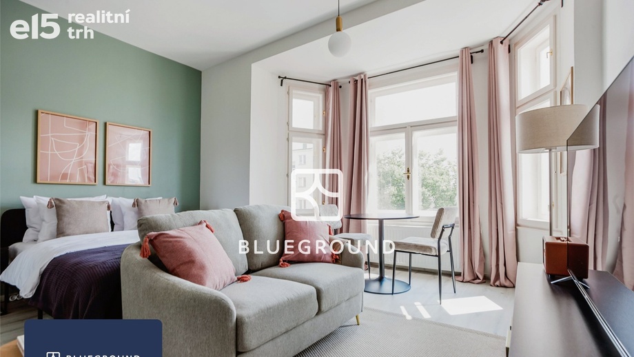 Pronájem byty 1+kk, 35 m² - Praha - Vršovice