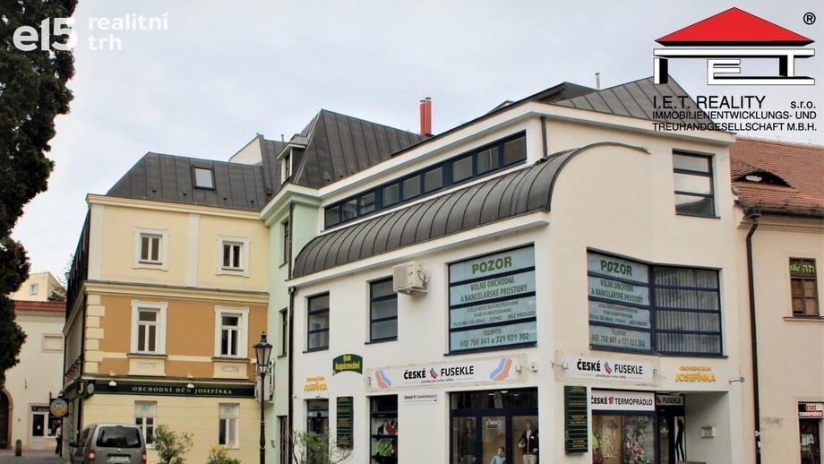 Pronájem obchodní prostory, 44 m² - Brno-město