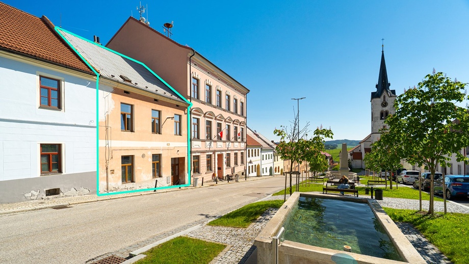 Prodej činžovní domy, 224 m² - Hořice na Šumavě