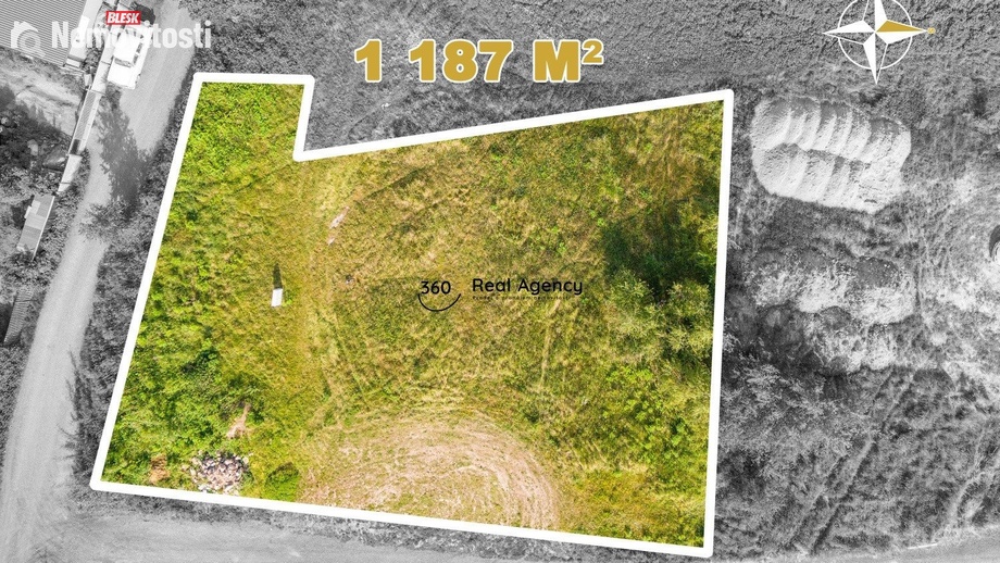 Prodej stavebního pozemku 1 187 m², Mukařov