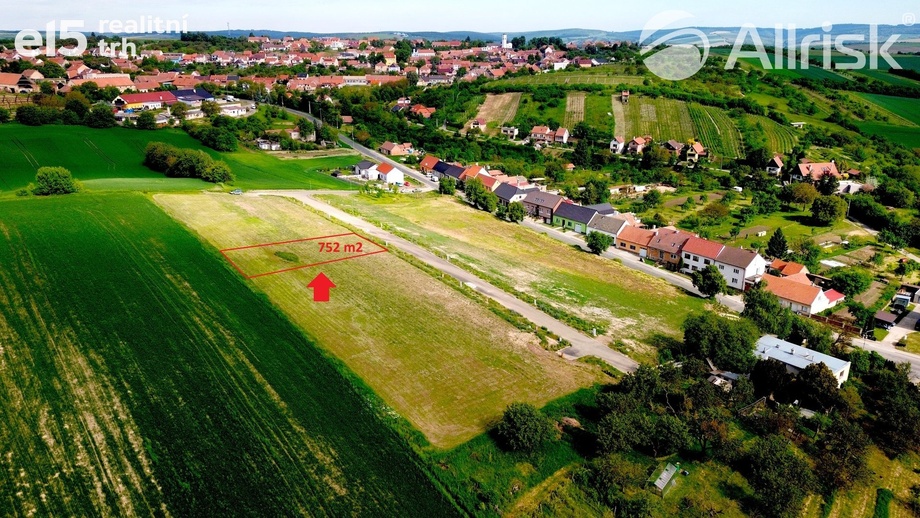 Prodej pozemky pro bydlení, 752 m² - Násedlovice