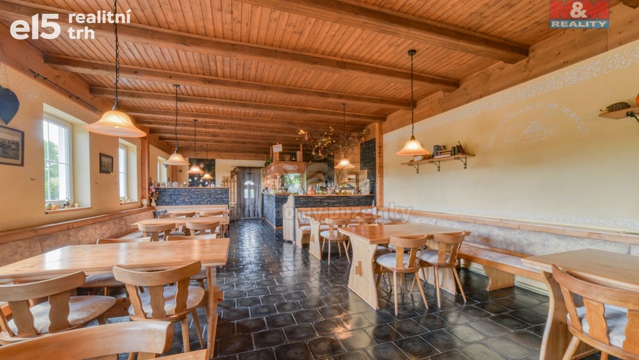 Prodej restaurace, 132 m² - Luby