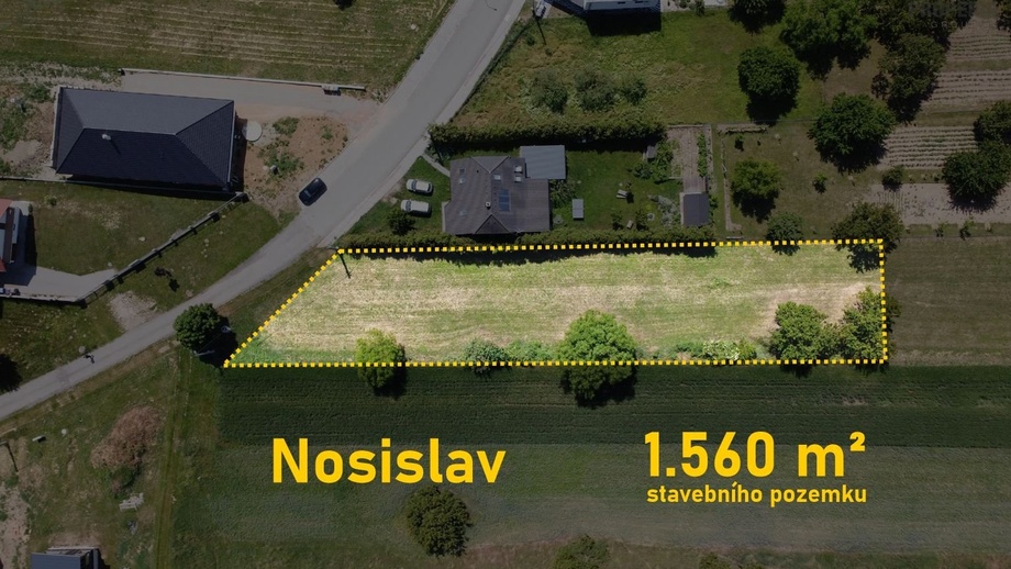 Prodej pozemky pro bydlení, 1 566 m² - Nosislav