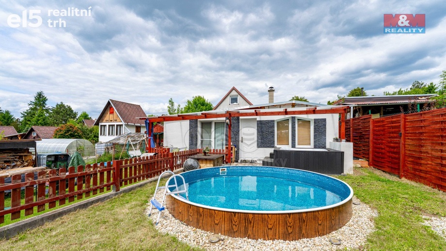 Prodej chata, 16 m² - Třebíč - Horka-Domky
