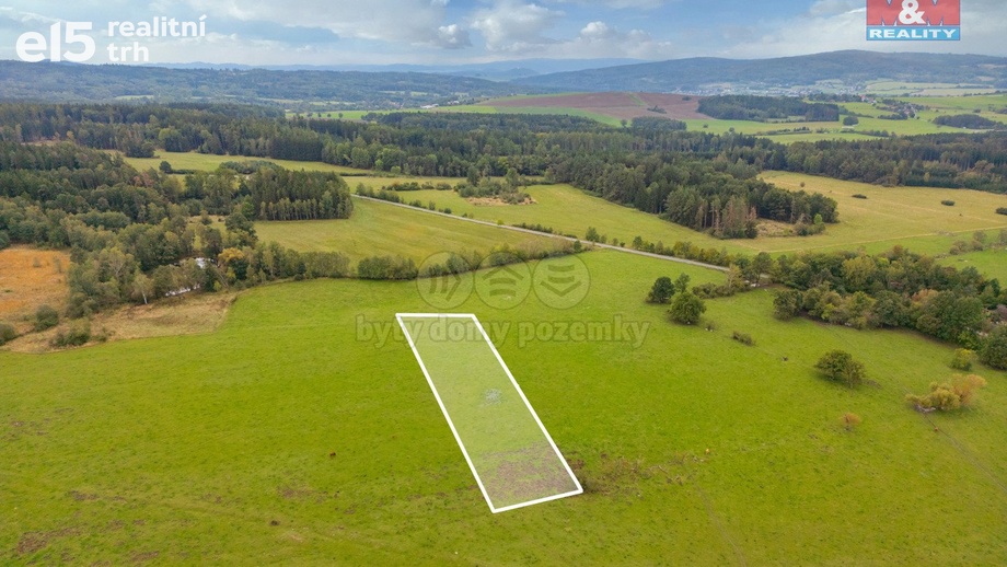Prodej pozemky - trvalý travní porost, 4 266 m² - Spálené Poříčí - Struhaře