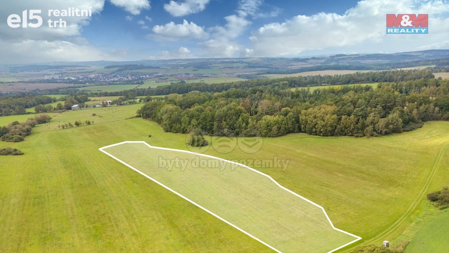 Prodej pozemky - trvalý travní porost, 14 061 m² - Spálené Poříčí - Struhaře