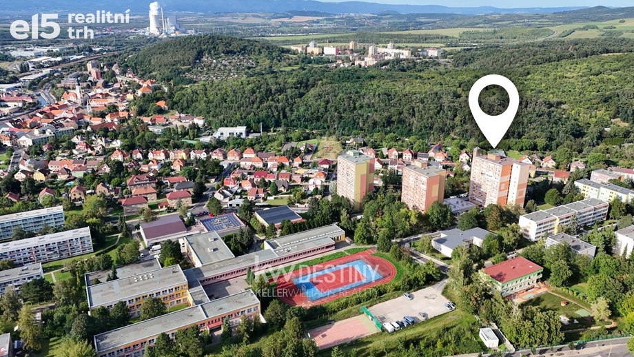 Pronájem byty 2+1, 49 m² - Bílina - Pražské Předměstí