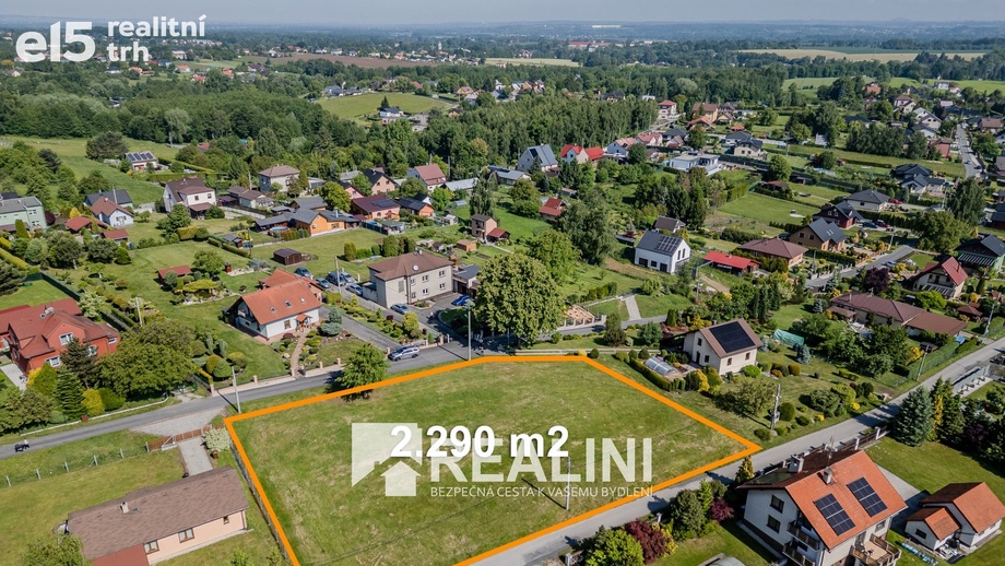 Prodej pozemky pro bydlení, 2 290 m² - Dětmarovice
