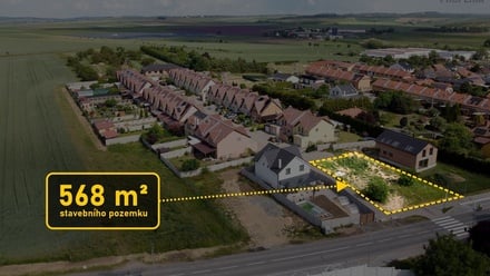 Prodej stavebního pozemku 568 m², Syrovice