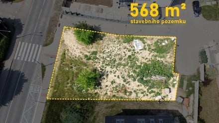 Prodej stavebního pozemku 568 m², Syrovice