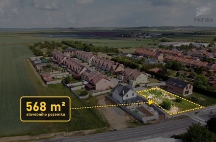 Prodej stavebního pozemku 568 m², Syrovice