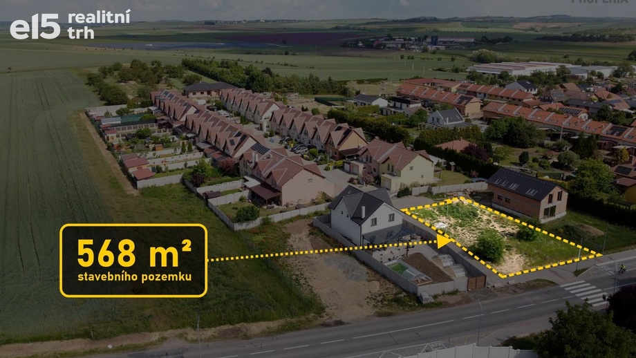 Prodej stavebního pozemku 568 m², Syrovice