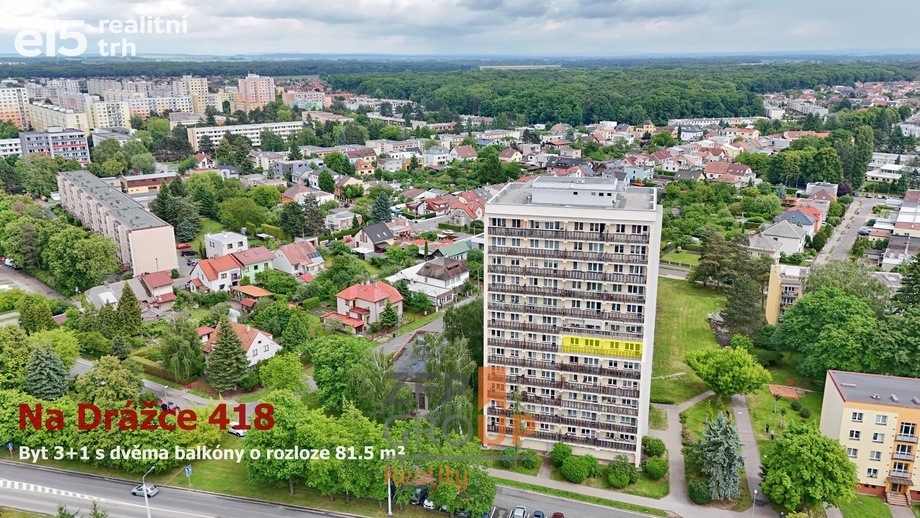 Prodej byty 3+1, 82 m² - Pardubice - Studánka