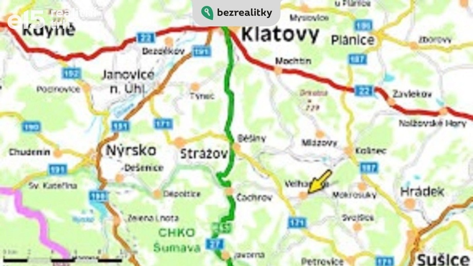 Prodej rodinné domy, 72 m² - Velhartice