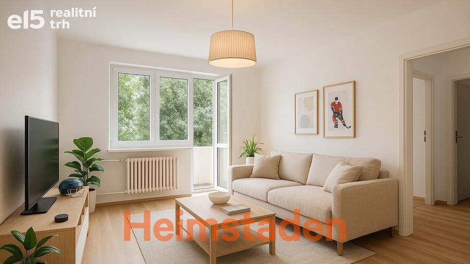 Pronájem bytu 2+1 52 m², Havířov-Město - Havířov - Město