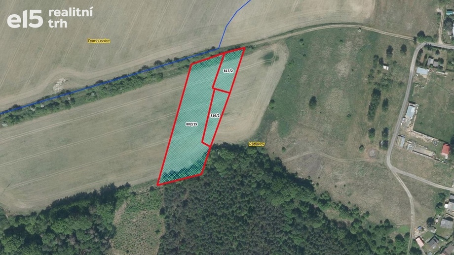Prodej zemědělská půda, 5 562 m² - Rabakov