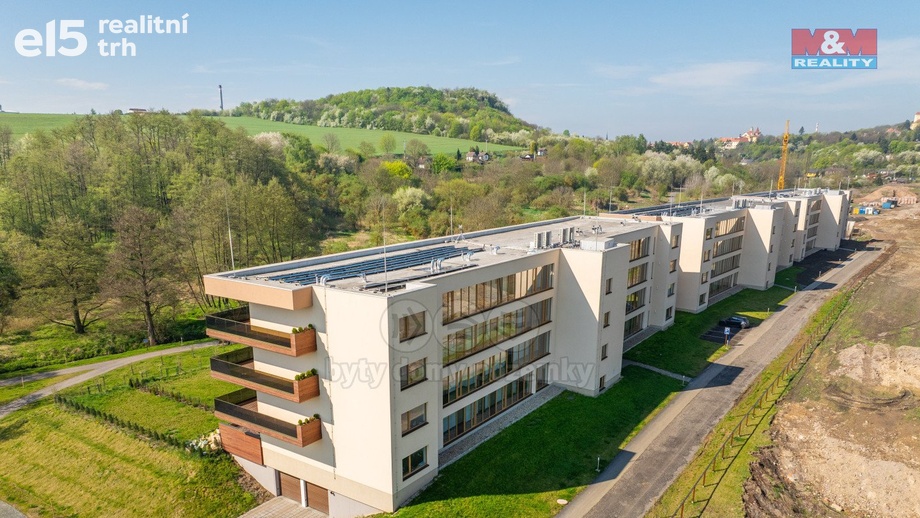Pronájem bytu 1+kk 34 m², Slaný