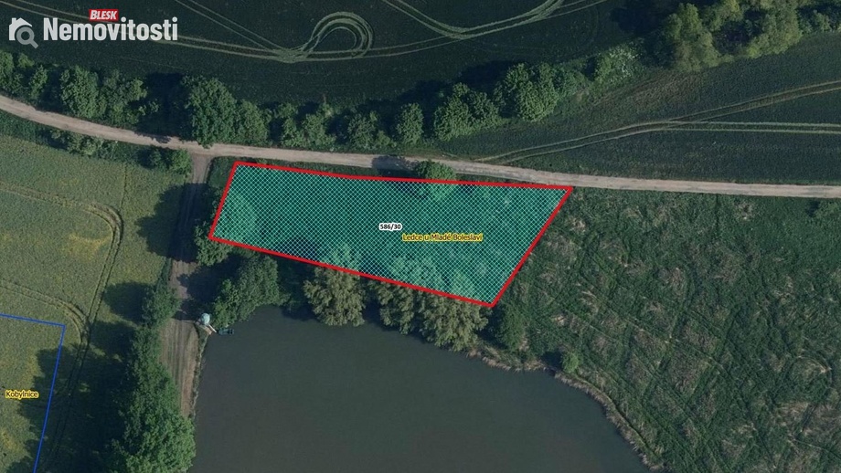 Prodej louky 2 184 m², Ledce
