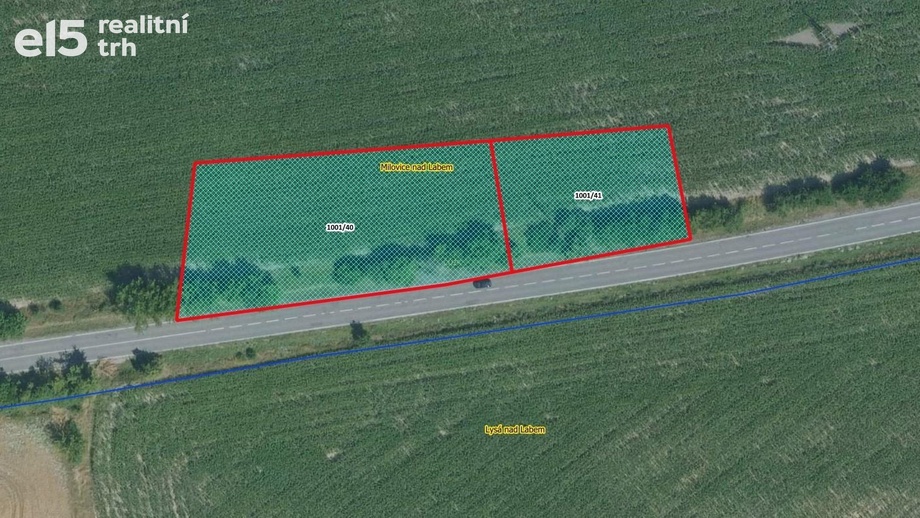 Prodej zemědělská půda, 3 908 m² - Milovice