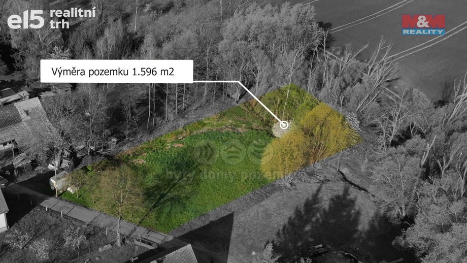 Prodej pozemky pro bydlení, 1 596 m² - Libuň