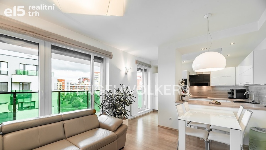 Pronájem byty 2+kk, 50 m² - Praha - Letňany