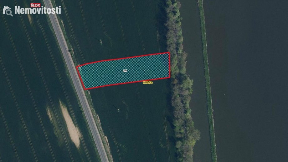Prodej pole 4 190 m², Štětí