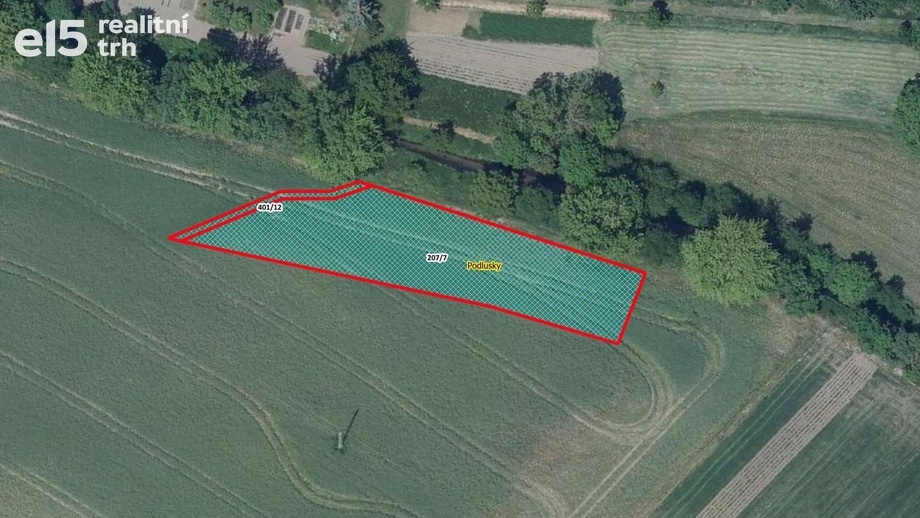 Prodej zemědělská půda, 1 438 m² - Roudnice nad Labem