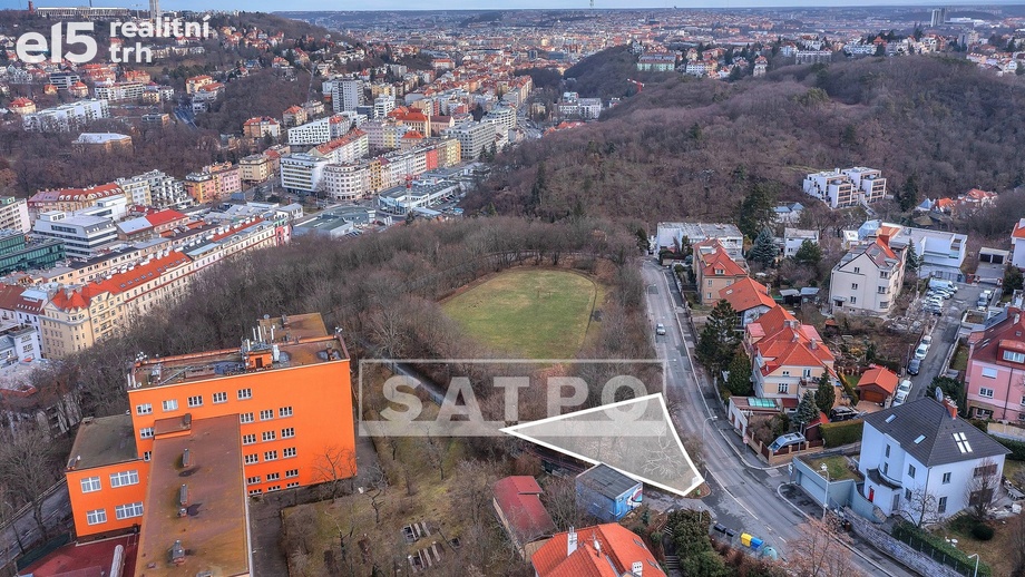 Prodej pozemky pro bydlení, 882 m² - Praha - Košíře
