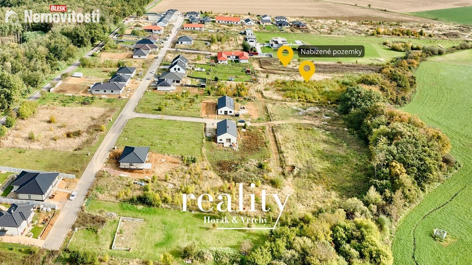 Prodej stavebního pozemku 708 m², Kravsko