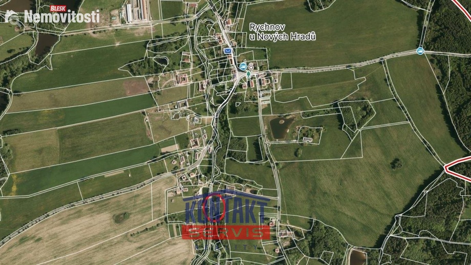 Prodej louky 1 475 m², Nové Hrady