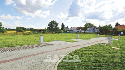 Prodej stavebního pozemku 1 075 m², Praha-Šeberov