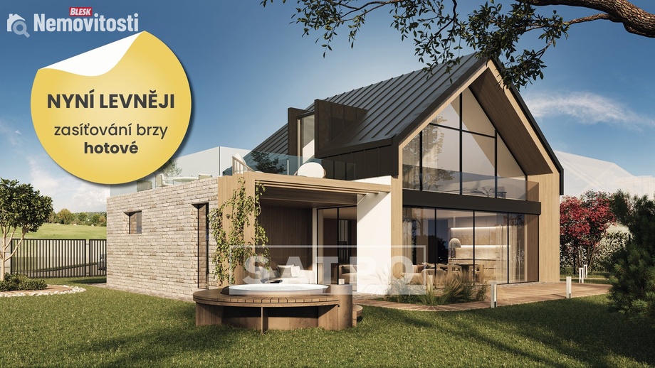 Prodej stavebního pozemku 1 371 m², Praha-Šeberov