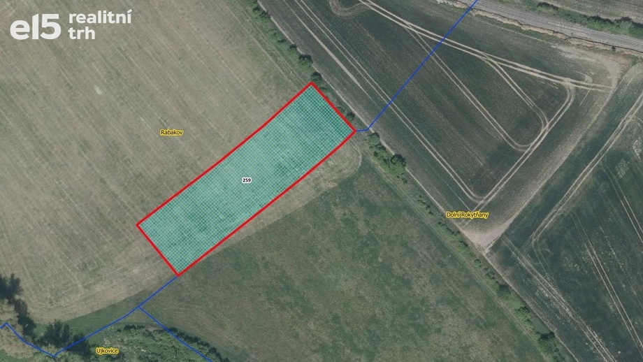Prodej zemědělská půda, 3 251 m² - Rabakov