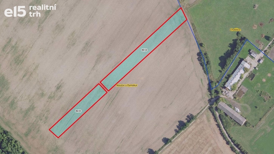 Prodej zemědělská půda, 9 963 m² - Chotěšice