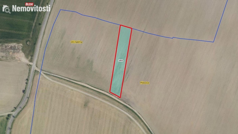 Prodej pole 4 642 m², Přelovice
