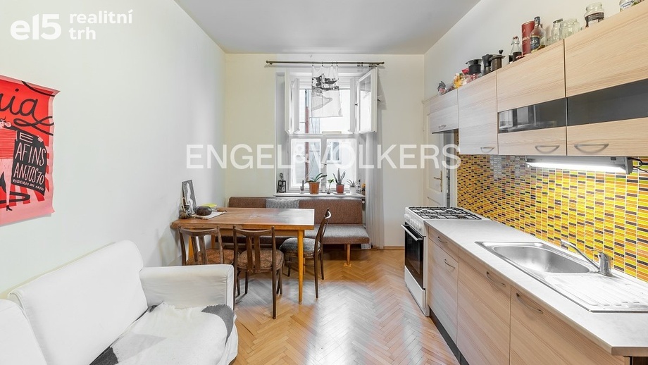 Pronájem byty 2+1, 75 m² - Praha - Vinohrady