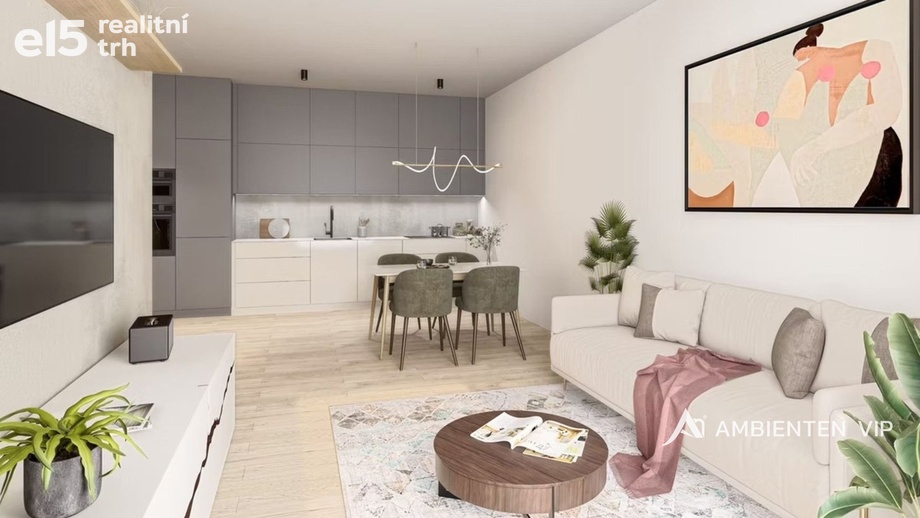 Prodej byty 1+kk, 40 m² - Brno