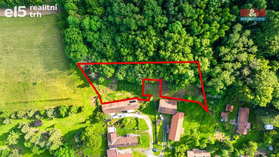 Prodej pozemky pro bydlení, 1 332 m² - Češov - Liběšice