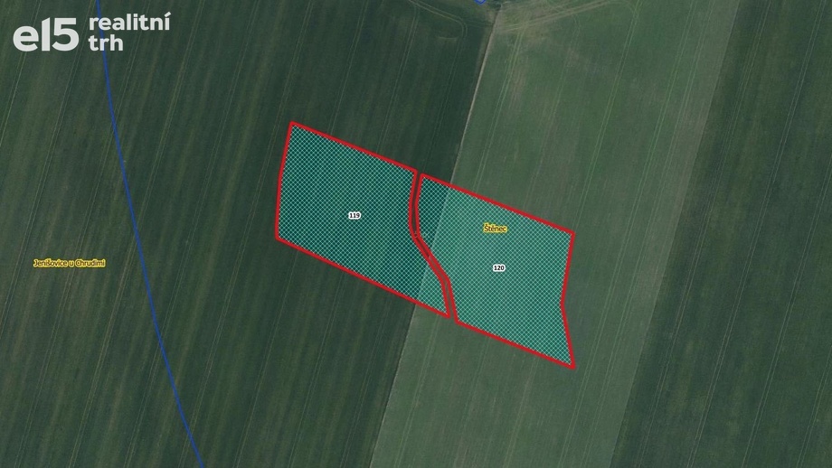 Prodej zemědělská půda, 1 656 m² - Jenišovice