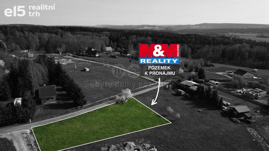 Pronájem pozemky - zahrady, 1 043 m² - Liberk - Bělá