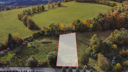 Prodej stavebního pozemku 1 834 m², Kašperské Hory