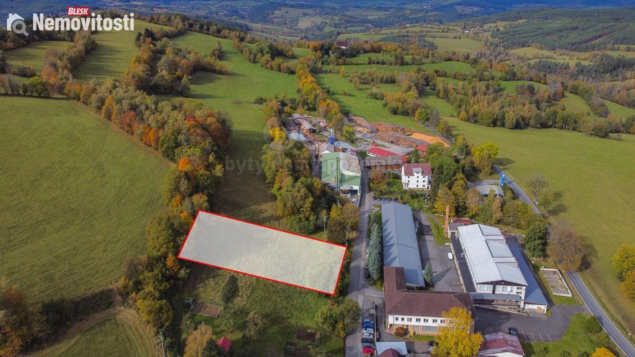 Prodej stavebního pozemku 1 834 m², Kašperské Hory