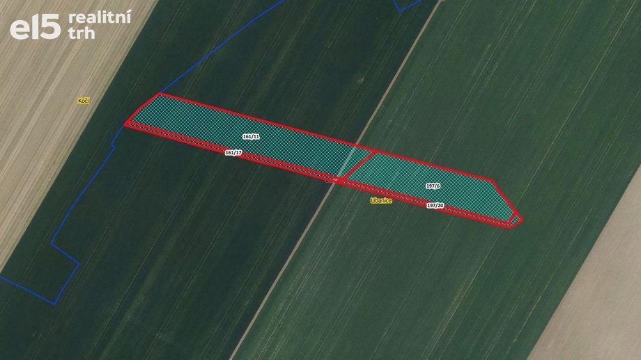 Prodej zemědělská půda, 3 650 m² - Honbice