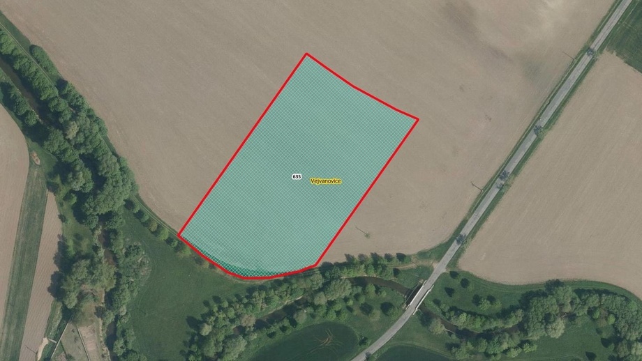 Prodej zemědělská půda, 15 162 m² - Vejvanovice