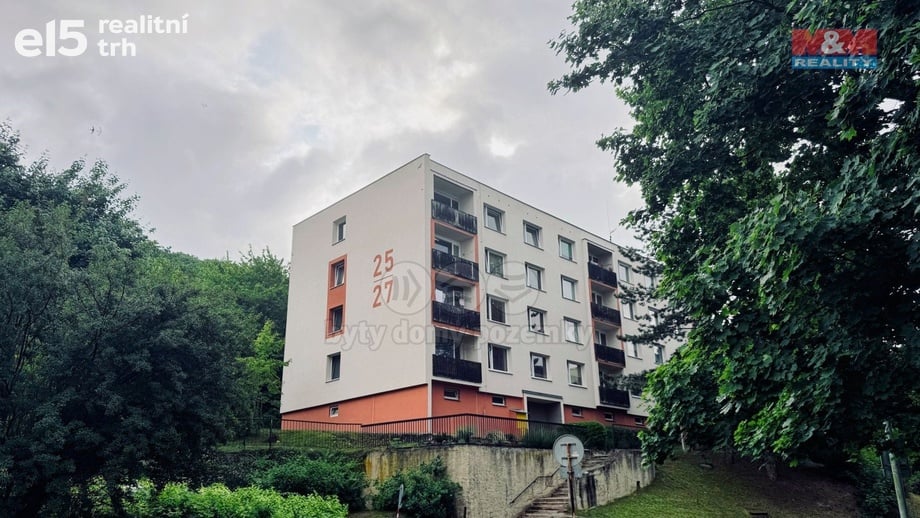 Pronájem byty 1+1, 36 m² - Ústí nad Labem - Severní Terasa