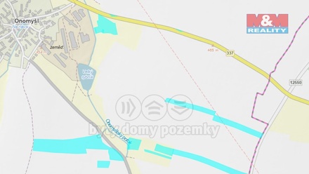 Prodej pole 73 439 m², Onomyšl